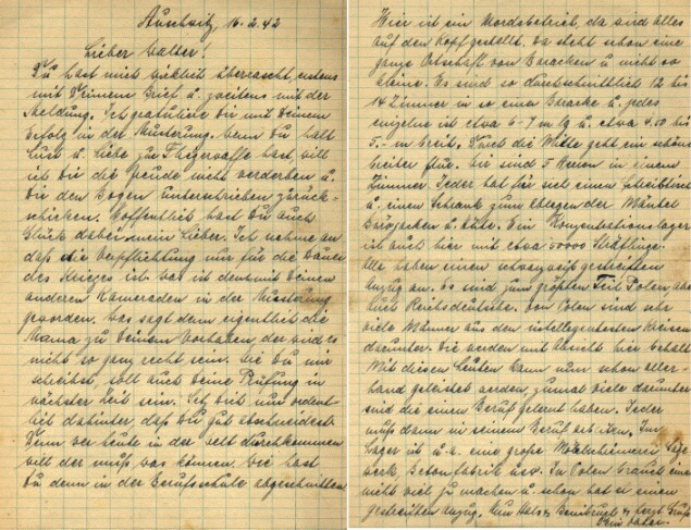 Letter from Auschwitz