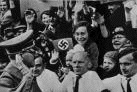 Germans
                                                    embracing Hitler