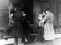 Deportation of Jews to
                                                        death camps