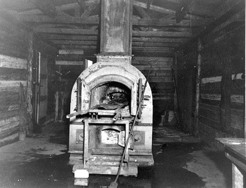 Crematorium at Bergen-Belsen