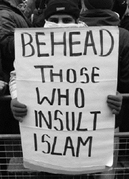 Behead those against Islam and muhammad