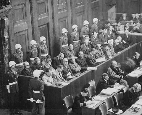 Defendants
                                                    --Nuremberg Trial