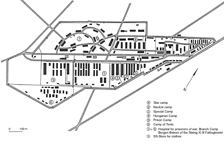 Bergen Belsen Kz MAP.GIF