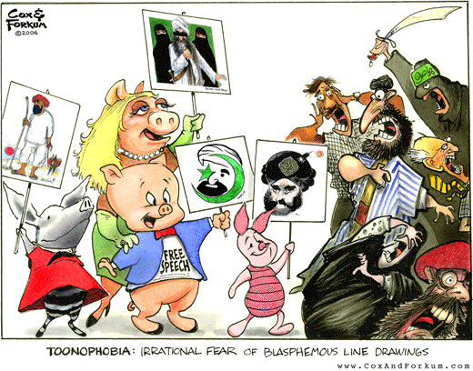 Charlie Hebdo Iran-Toonaphobia