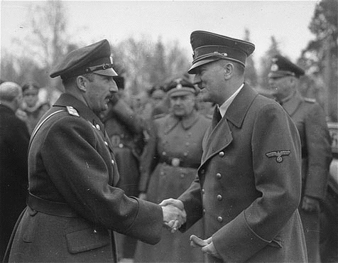 King Boris III of Bulgaria with Hitler