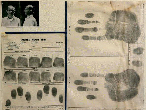 Eichmann's
                                                  fingerprints