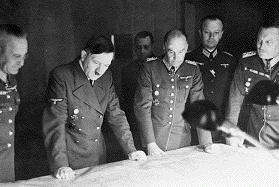 Hitler with Generals
                                                      in 1941