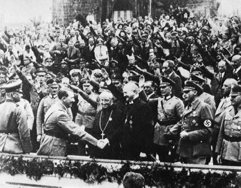 Hitler
                                                          with Christian
                                                          Bishops