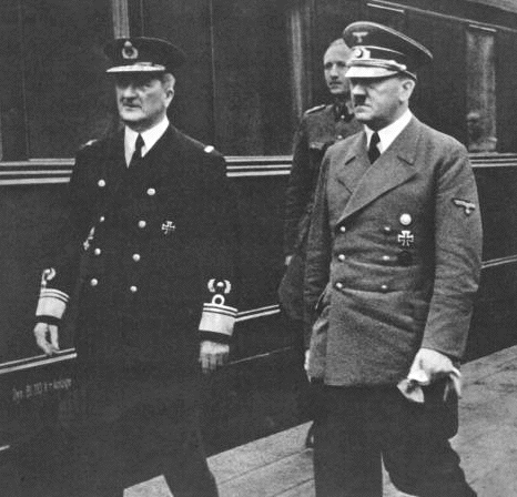 Horthy with Hitler
                                                      in 1938