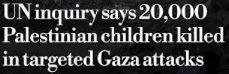 palestinian
                                                      children killed