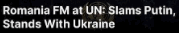romania confronts
                                                        putin