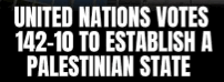 un vote on
                                                      palestinin state
